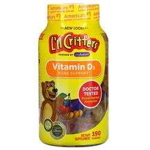 L'il Critters, Vitamin D3 Bone Support Gummy, Жувальний D3, 19...