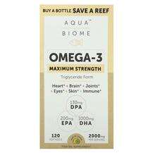 Enzymedica, Maximum Strength Omega-3 Lemon 2000 mg, 120 Soft Gels
