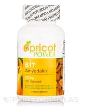 Apricot Power, Витамин В17 500 мг, B17 Amygdalin 500 mg, 100 к...
