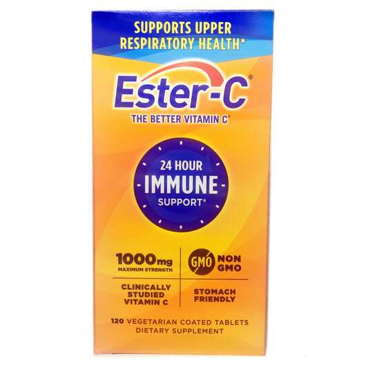 Ester-C 24 Hour Immune Support 1000 mg, 120 Tablets