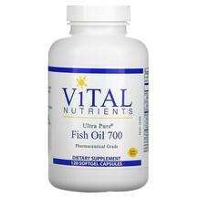 Vital Nutrients, Ultra Pure Fish Oil 700 Lemon, Омега 3, 120 к...