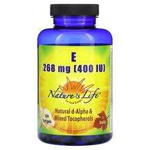Natures Life, Витамин E Токоферолы, Vitamin E 268 mg 400 IU, 2...