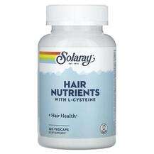Solaray, Hair Nutrients With L-Cysteine, L-Цистеїн, 120 капсул
