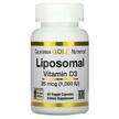 Фото товару Liposomal Vitamin D3 25 mcg, Ліпосомальний D3 1000 МО, 60 капсул