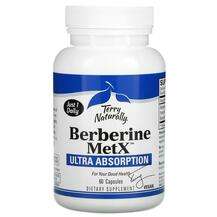 Terry Naturally, Berberine MetX Ultra Absorption, Берберин 250...