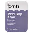 Fomin, Travel Soap Sheets Lavender, Мило, 100 Sheets