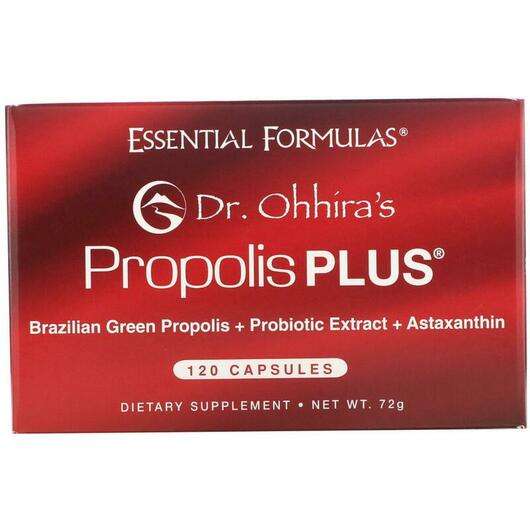 Основне фото товара Dr. Ohhira's, Propolis Plus, Прополіс, 120 капсул