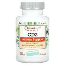 Quantum Health, Поддержка иммунитета, CDZ Immune Support, 60 к...
