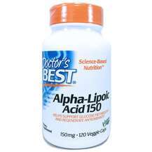 Alpha Lipoic Acid, Альфа-ліпоєва кислота 150 мг, 120 капсул