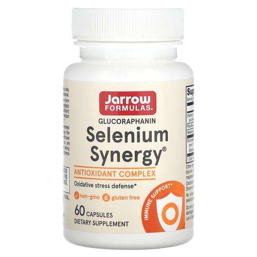 Основне фото товара Jarrow Formulas, Selenium Synergy, Селен з Глюкорафанін, 60 ка...