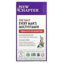 New Chapter, One Daily Every Man's Multivitamin, Мультивітамін...