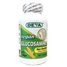 Deva, Vegan Glucosamine, Глюкозамін Хондроітин, 90 таблеток