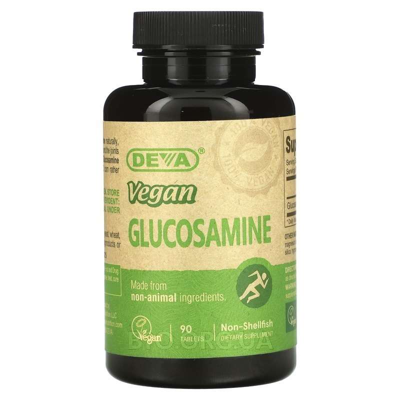 Vegan Glucosamine Non Shellfish 500 mg 90 Tablets Deva