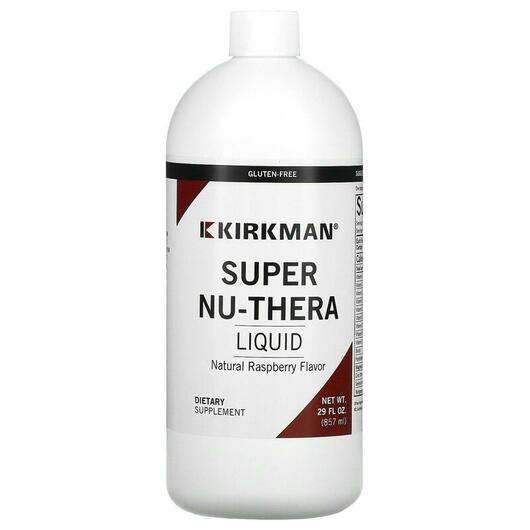 Super Nu-Thera Liquid Raspberry Flavored, Жидкие Мультивитамины Супер Nu-Thera с ароматом малины, 857 мл