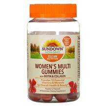 Sundown Naturals, Women's Multivitamin Gummies with Biotin Ras...
