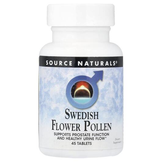 Основное фото товара Пчелиная пыльца, Swedish Flow Pollen, 45 таблеток