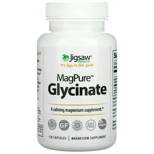 MagPure Glycinate, Гліцинат Магнію, 120 капсул