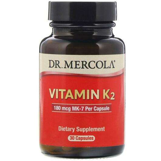 Vitamin K2 180 mcg, Вітамін К2 180 мкг, 30 капсул