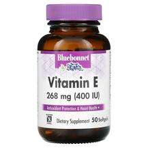 Bluebonnet, Vitamin E 268 mg 400 IU, 50 Softgels