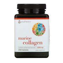 Youtheory, Морской коллаген, Marine Collagen 2500 mg, 290 табл...