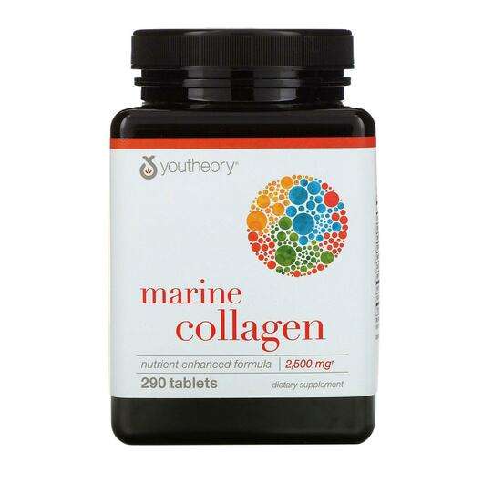 Marine Collagen 2500 mg, Морський коллаген, 290 таблеток
