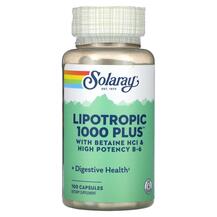 Lipotropic 1000 Plus Витамин B8 Инозитол Solaray