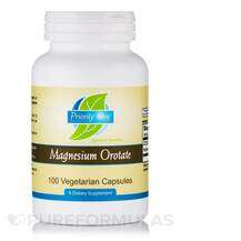 Priority One, Magnesium Orotate, Магній Оротат, 100 капсул