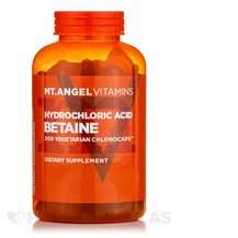 Mt. Angel Vitamin Company, Betaine HCl, Бетаїну гидрохлорид, 2...
