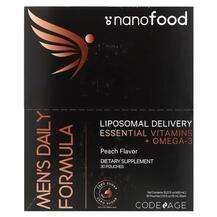 Nanofood Men's Daily Formula Liposomal Delivery Essential Vita...