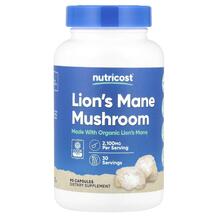 Lion's Mane Mushroom 700 mg Грибы Львиная грива
