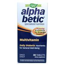 Nature's Way, Alpha Betic Multivitamin, Вітаміни для діабетикі...