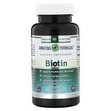 Amazing Nutrition, Biotin 10000 mcg, Вітамін B7 Біотин, 100 ка...