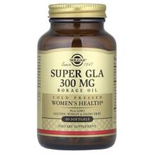 Solgar, Super GLA Borage Oil Women's Health 300 mg, 60 Softgels