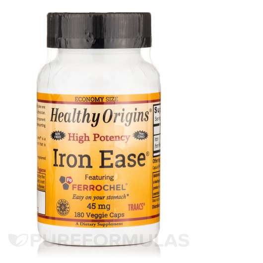 Фото товару Iron Ease featuring Ferrochel 45 mg