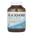 Фото товара Blackmores, Омега 3, Omega Mini High Concentrate, 200 капсул