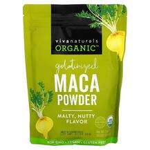 Viva Naturals, Organic Gelatinized Maca Powder, Мака, 454 г