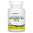 Natures Plus, Витамин B-2 250 мг, Vitamin B2 250 mg 60, 60 таб...