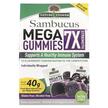 Фото товара Sambucus Mega Gummies 7X Black Elderberry, Черная Бузина, 30 конф