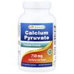 Фото товару Best Naturals, Calcium Pyruvate 750 mg, Кальцій, 120 капсул