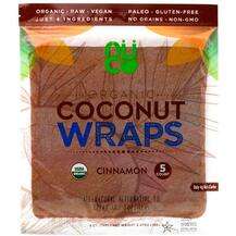 Organic Coconut Wraps Cinnamon 5, Кокосової роли