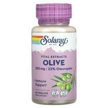 Solaray, Vital Extracts Olive 250 mg, 60 VegCaps