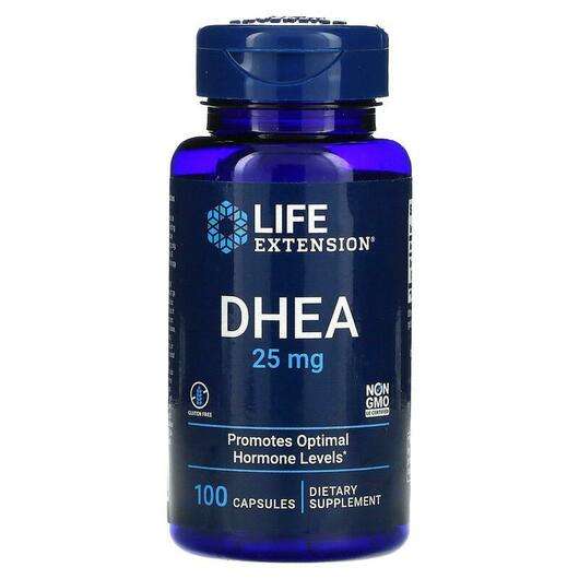 DHEA 25 mg, ДГЕА 25 мг, 100 капсул