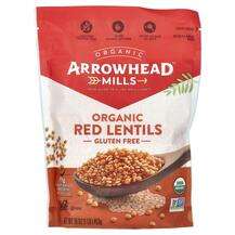 Arrowhead Mills, Organic Red Lentils, Зернові культури, 453 г