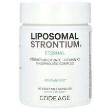 CodeAge, Стронций, Liposomal Strontium, 90 капсул