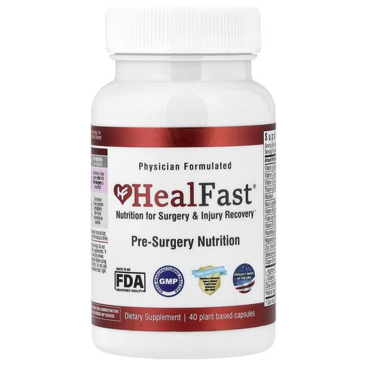 Основне фото товара Pre-Surgery Nutrition, Мультивітаміни, 40 Plant Based Capsules