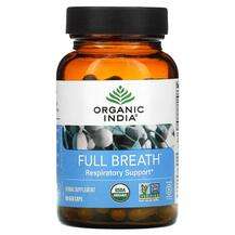 Organic India, Full Breath Respiratory Support, Підтримка орга...