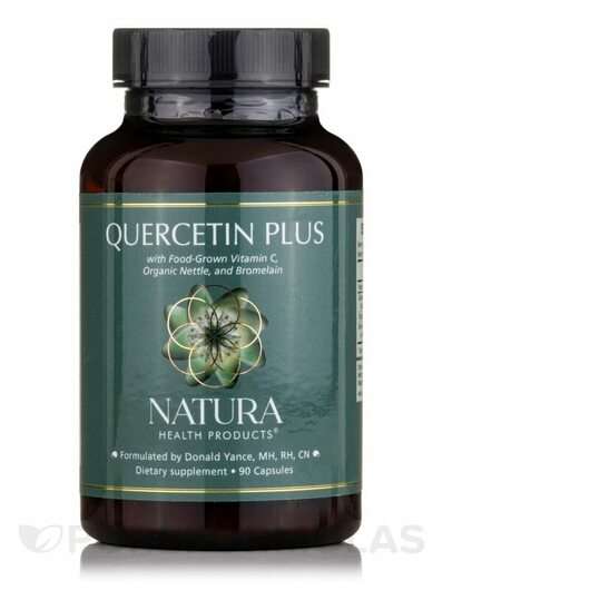 Основне фото товара Natura Health Products, Quercetin Plus, Кверцетин, 90 капсул