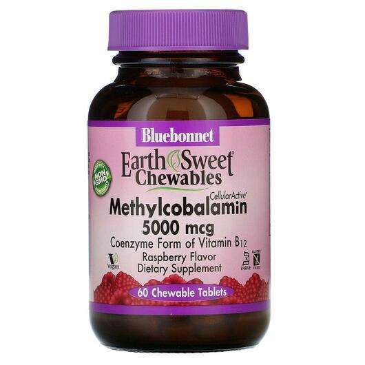 Основне фото товара Bluebonnet, Methylcobalamin 5000 mcg, Вітамін B12 Метилкобалам...