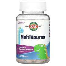 KAL, Мультивитамины, MultiSaurus Mixed Berry, 60 таблеток