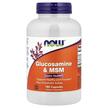 Фото товара NOW, Глюкозамин и МСМ, Glucosamine & MSM, 180 капсул